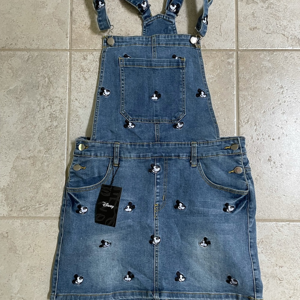 Mickey Mouse overall skirt